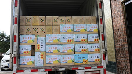 助銷黃桃社會扶貧，關(guān)愛員工送高溫福利